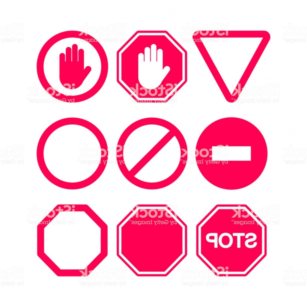 1228x1228 Stop Sign Vector Art Catchsplace