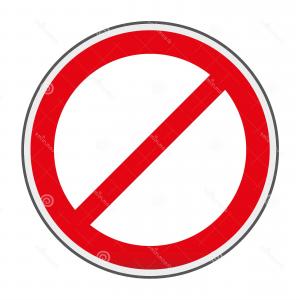 300x300 No Fireworks Prohibition Sign Pyrotechnics Forbidden Symbol Vector
