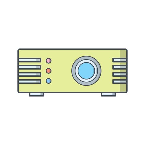 490x490 Projector Vector Icon
