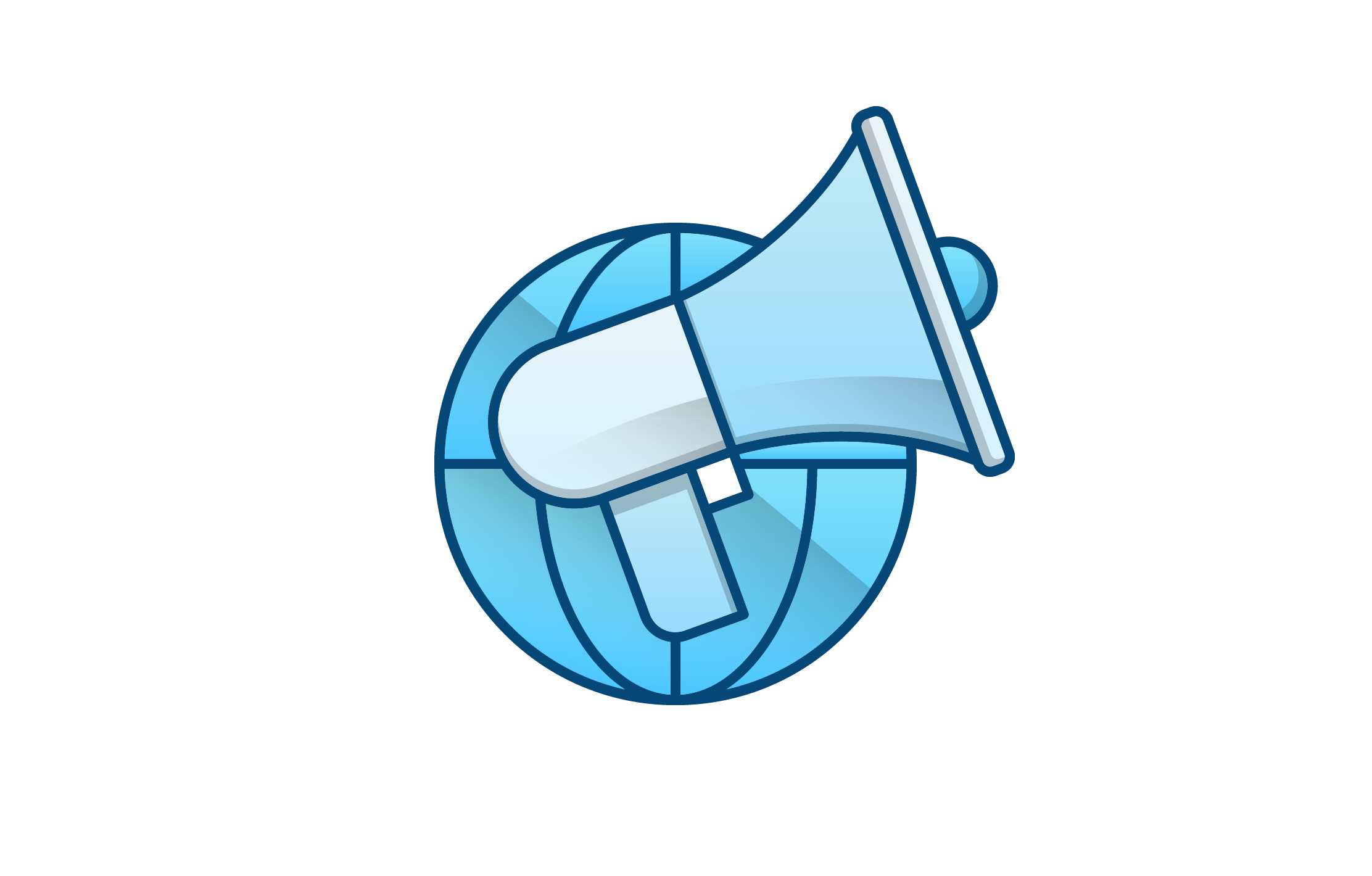 2224x1420 Global Promotion Vector Icon Graphic