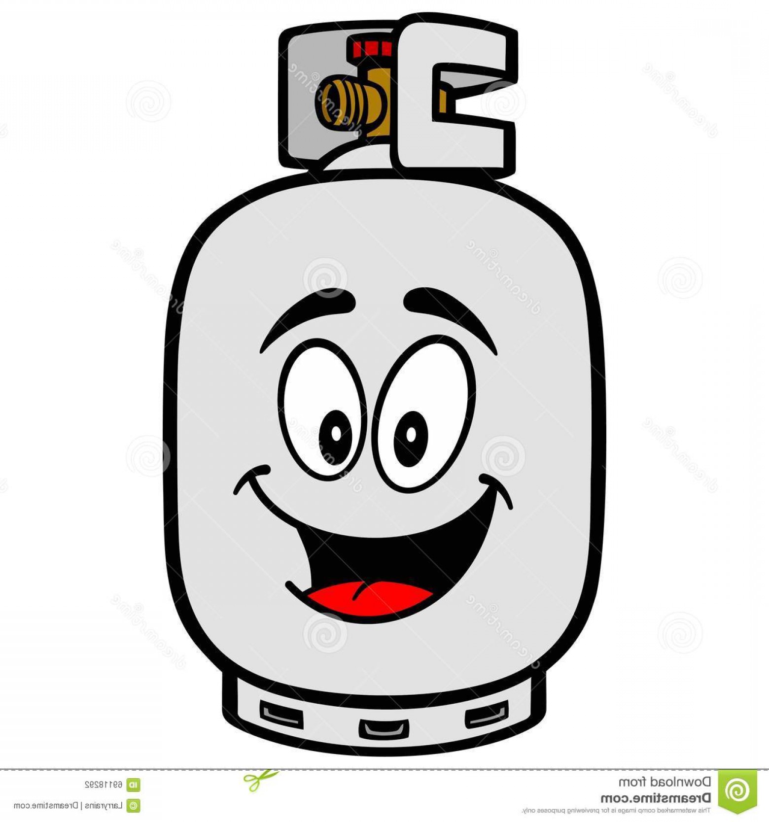 Stock Illustration Propane Tank Mascot Vector Illustration Image 1560x1668 Stock Illustration Propane Tank Mascot Vector Illustration Image