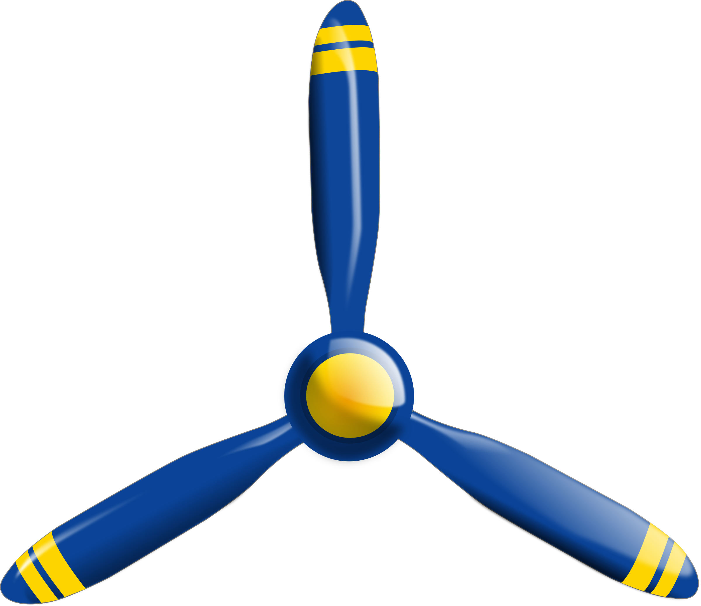 2400x2076 Propeller Vector Clipart Image
