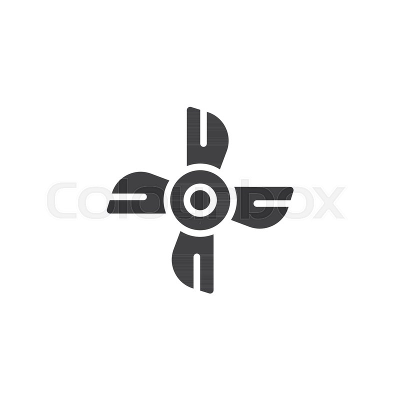 800x800 Ship Engine Propeller Vector Icon Stock Vector Colourbox