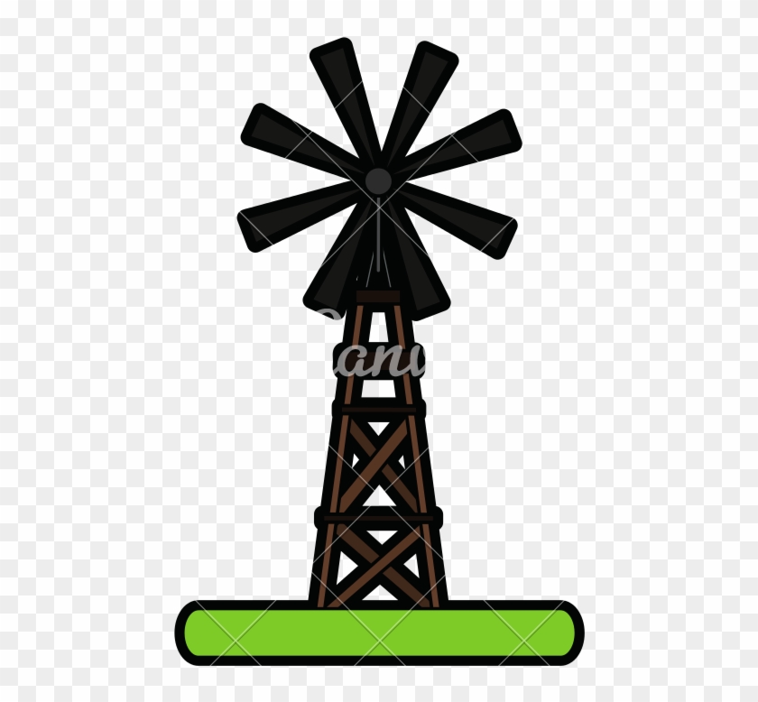 840x778 Windmill Rural Icon