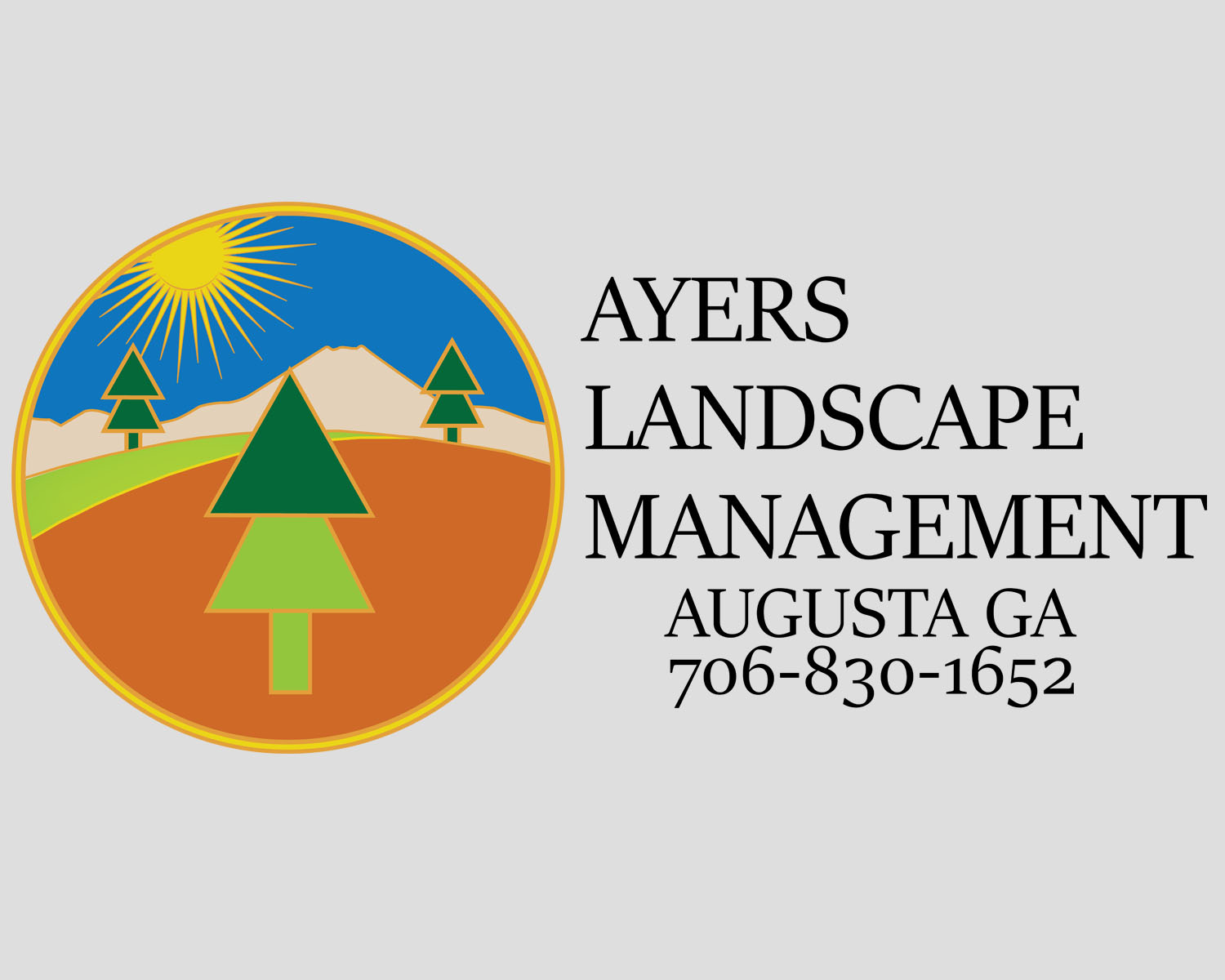 1500x1200 Serious, Colorful, Property Management Vector Design For Outdoor