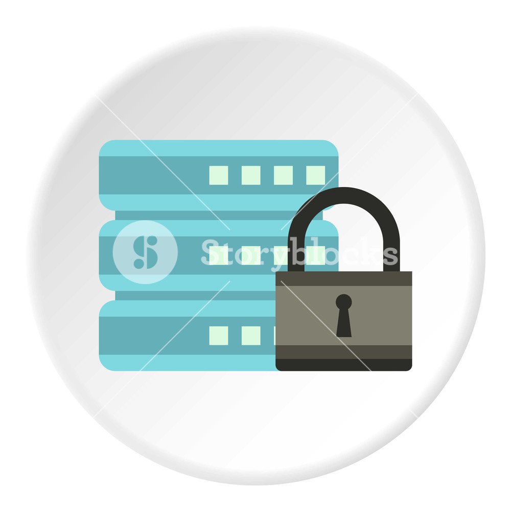 Data Retention Protection Icon Flat Illustration Of Data 1000x1000 Data Retention Protection Icon Flat Illustration Of Data