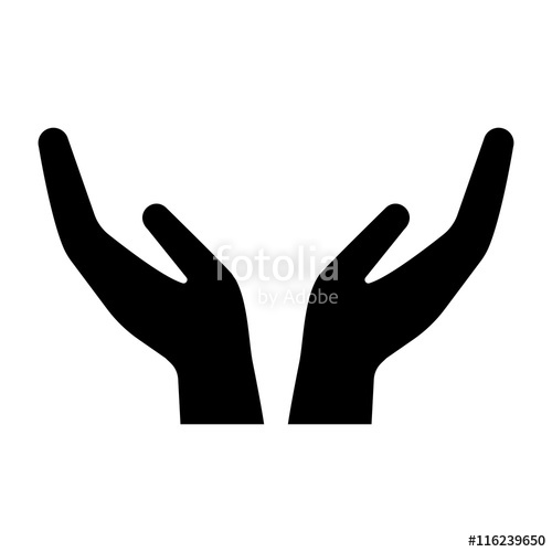 Care Icon With Hands Gesture Cupped Hands Symbolizing Support 500x500 Care Icon With Hands Gesture Cupped Hands Symbolizing Support