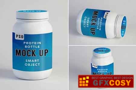 450x300 Protein Shake Mock Up Free Download Photoshop Vector Stock Image