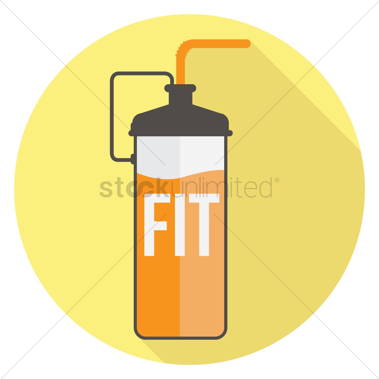 1300x1300 Protein Shake In A Bottle Vector Image