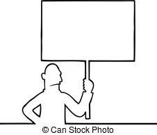 226x194 Protest Sign Clipart Vector And Illustration Protest Sign