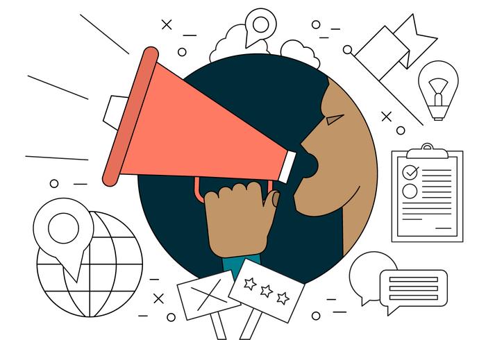 700x490 Protest Free Vector Art