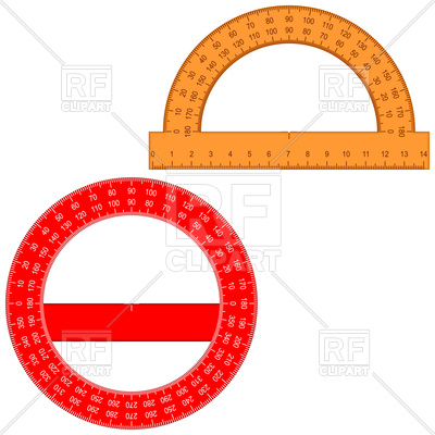 Protractor Vector Image Of Signs, Symbols, Maps Silanti 400x400 Protractor Vector Image Of Signs, Symbols, Maps Silanti