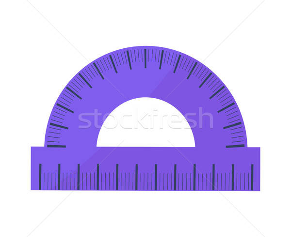 Blue Protractor Vector Illustration Icon Isolated Vector 600x490 Blue Protractor Vector Illustration Icon Isolated Vector