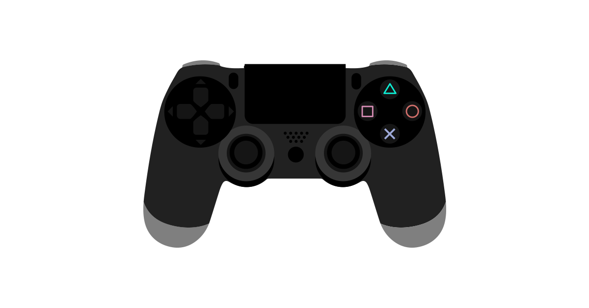 1200x628 Playstation Controller Vector And Png Free Download