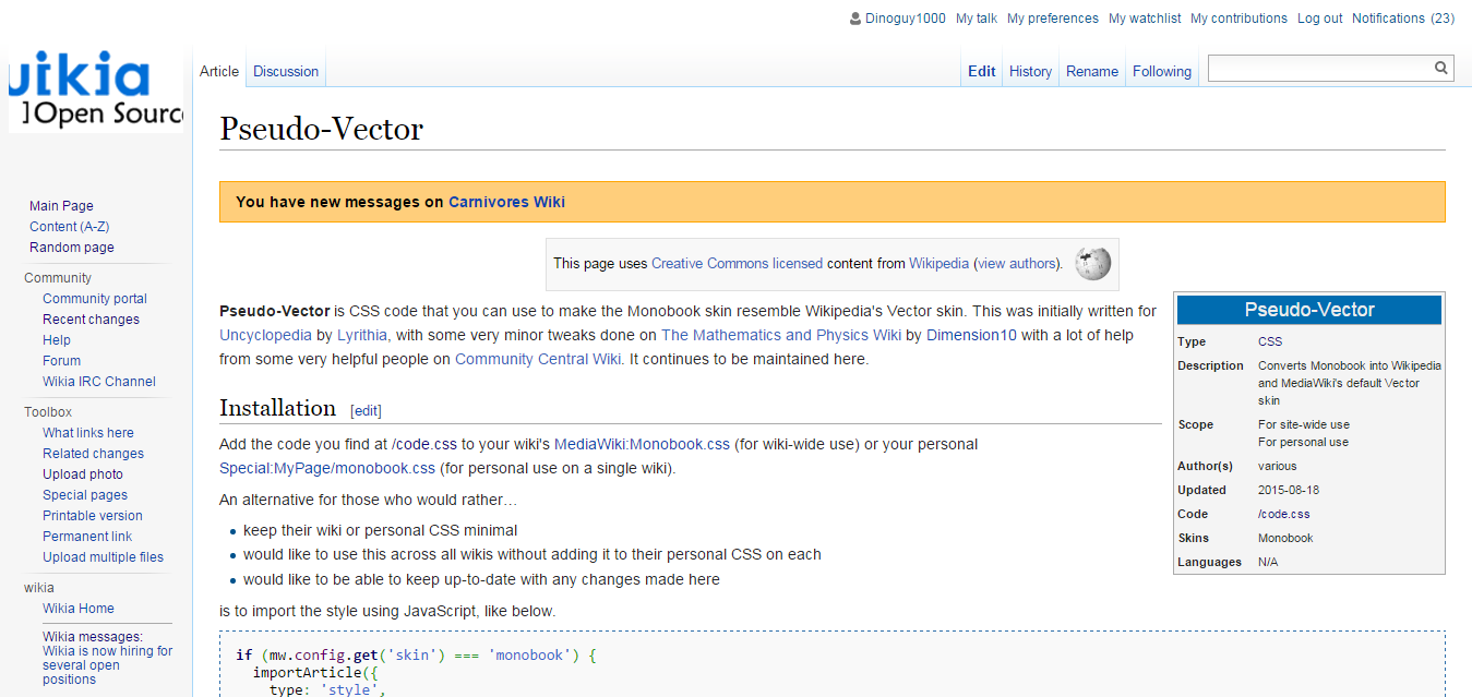 1349x639 Pseudo Vector Fandom Developers Wiki Fandom Powered