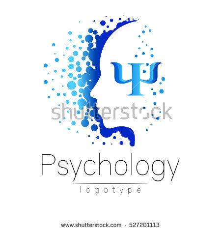 450x470 Modern Head Logo Of Psychology Profile Human Letter Psi