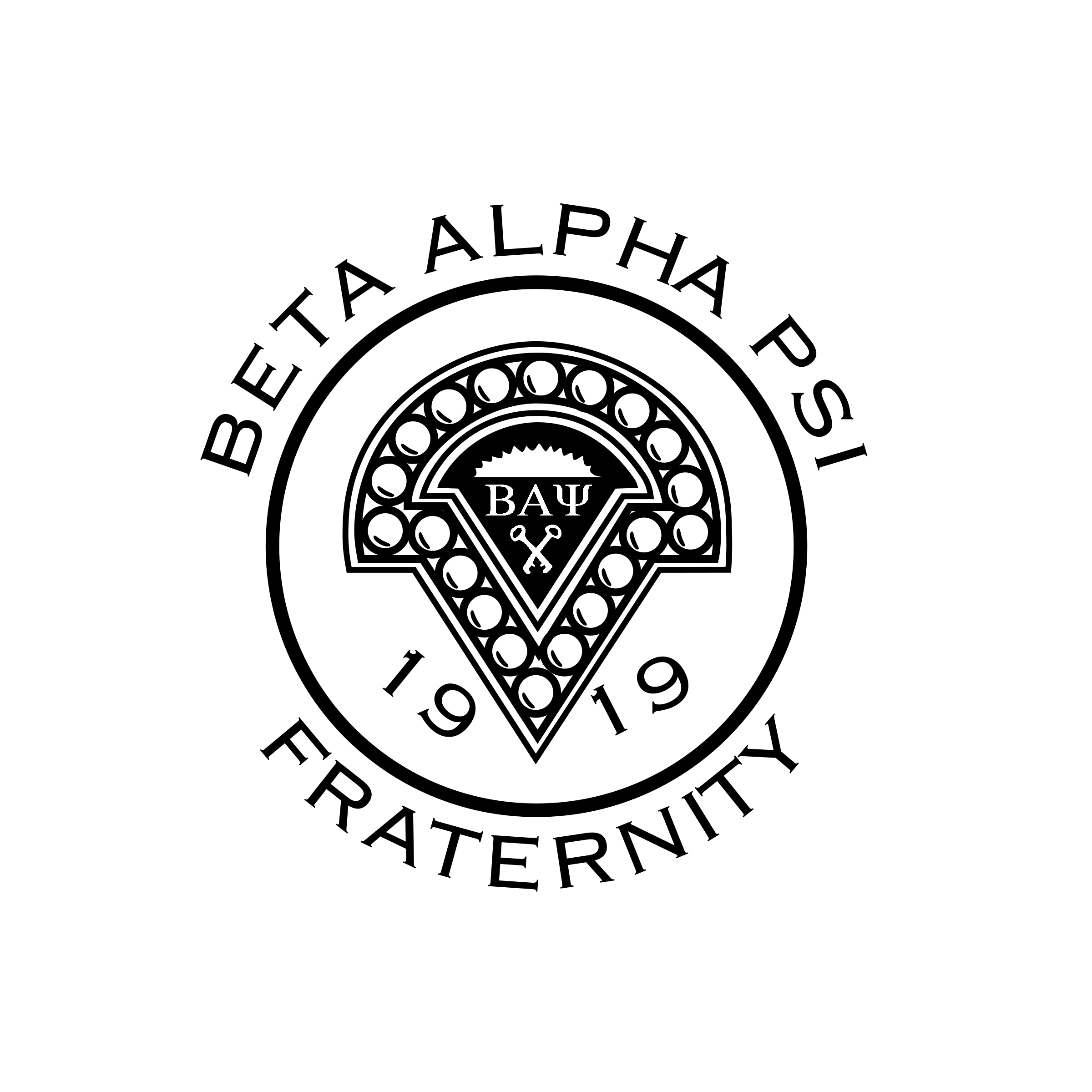 2400x2400 Beta Alpha Psi Fraternity Logo Png Transparent Vector