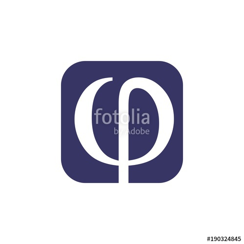 500x500 Psi Letter Greek Symbol Logo Vector Stock Image And Royalty Free