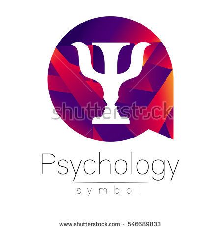 450x470 Modern Logo Of Psychology Psi Creative Style Logotype In Vector
