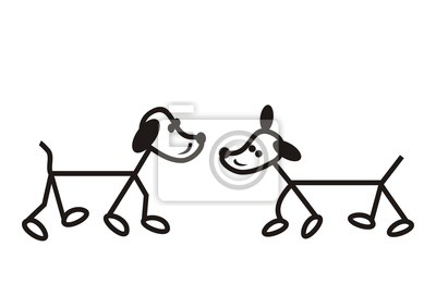 400x283 Psi, Vector Icon Na Pejsek