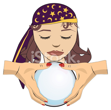 442x439 Psychic Stock Vector