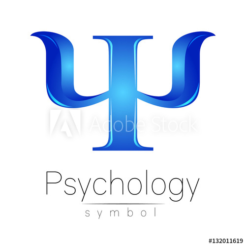 500x500 Modern Logo Of Psychology Psi Creative Style Logotype In Vector