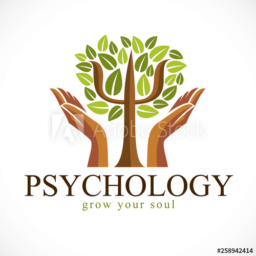 500x500 Psychology Concept Vector Logo Or Icon Created With Greek Psi