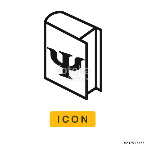 500x500 Psychology Vector Icon Stock Image And Royalty Free Vector