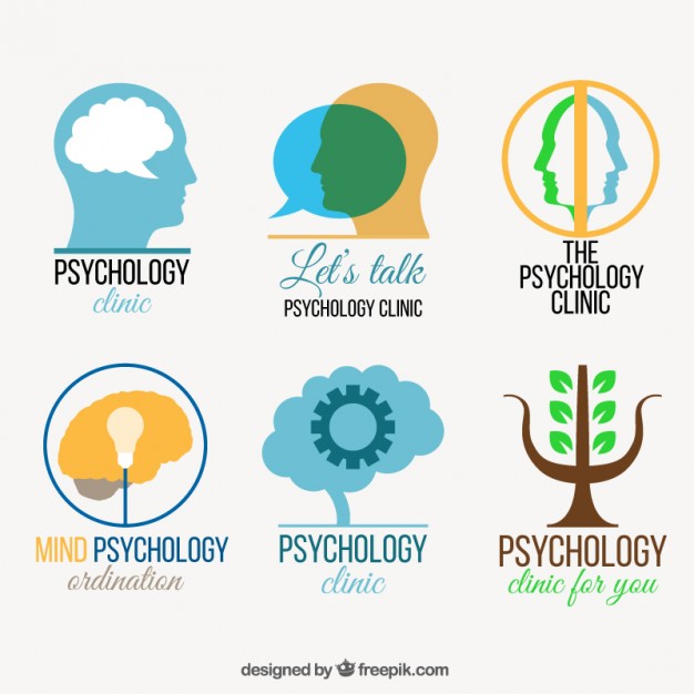 626x626 Colorful Pack Of Flat Psychology Logos Vector Free Download