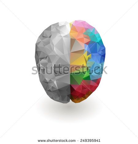 450x470 Creative Concept Of The Human Psychology, Vector Illustration