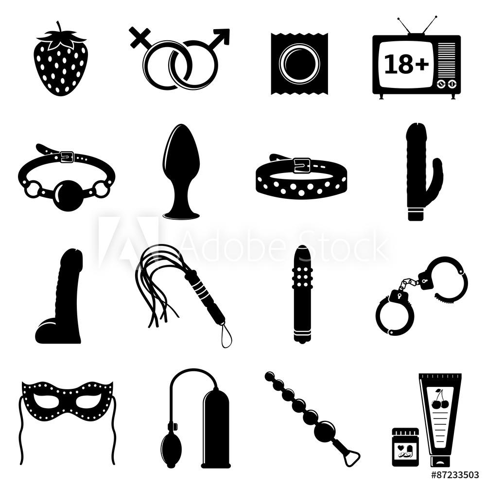 1000x1000 Fotografia Vector Sex Icons