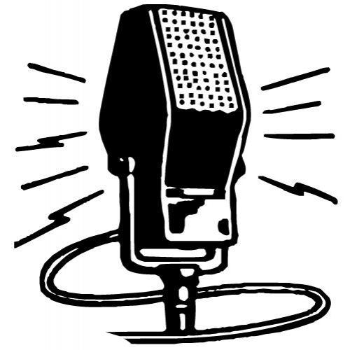 Vintage Microphone Vector Graphics 500x500 Vintage Microphone Vector Graphics