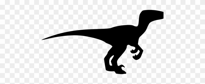 840x345 Dinosaur Silhouette Vector Clip Art