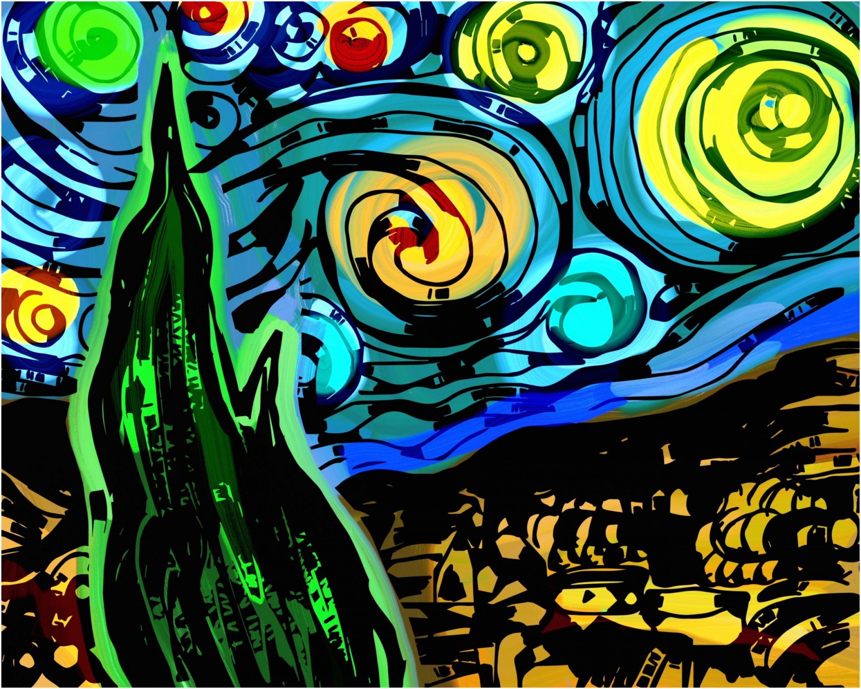 2764x2211 Drum Kit Vector