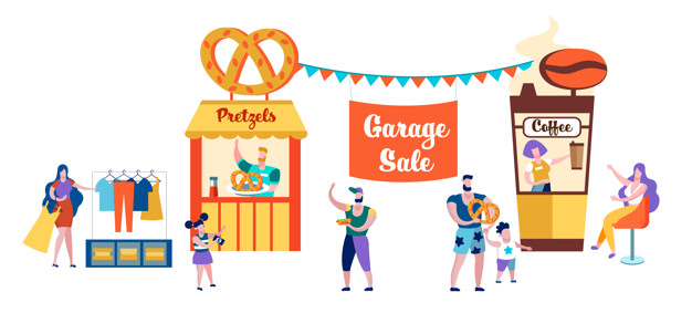 People Meeting And Eating Out In Public Place Vector Premium 626x283 People Meeting And Eating Out In Public Place Vector Premium