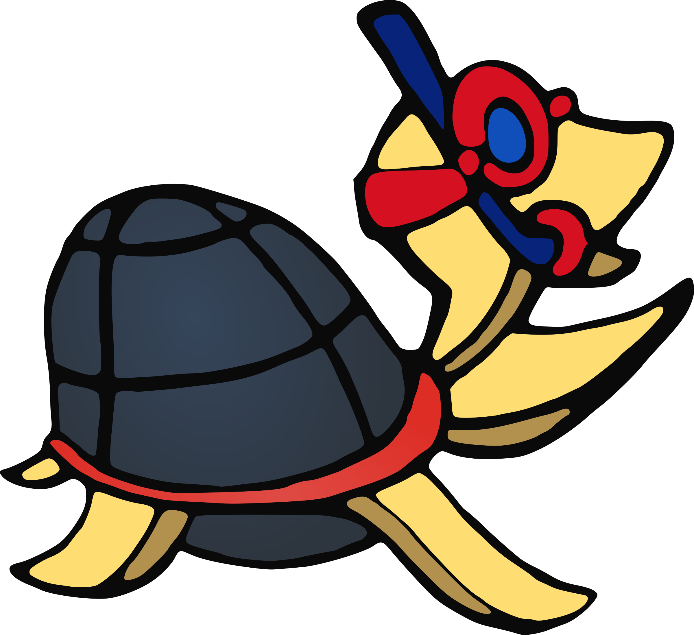 Scuba Turtle Vector Clipart Image 2400x2196 Scuba Turtle Vector Clipart Image