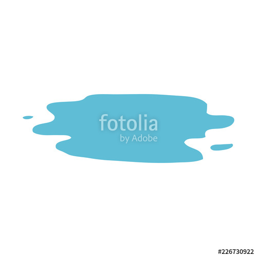 500x500 Cartoon Doodle Wet Puddle Stock Image And Royalty Free Vector