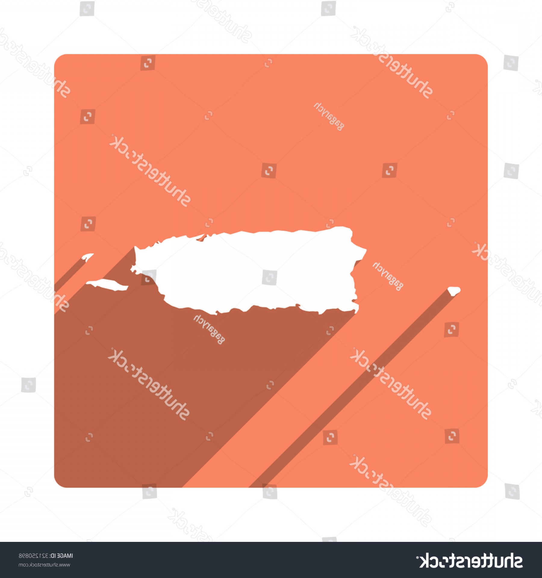 1800x1920 Puerto Rico Map Modern Flat Icon Catchsplace
