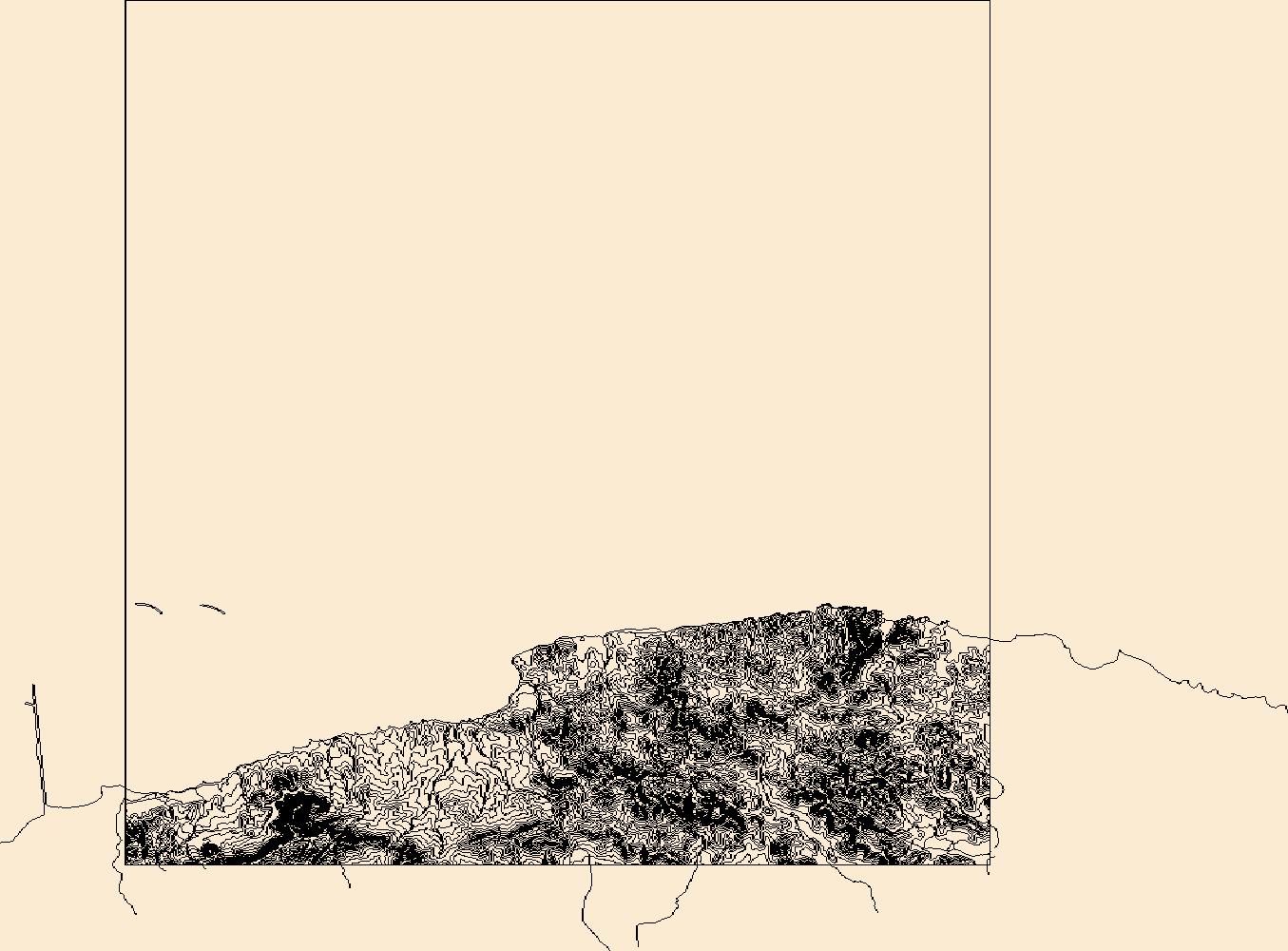 1355x1000 Usgs Topo Map Vector Data