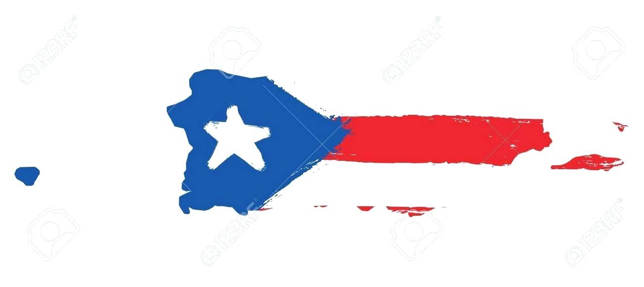 1300x580 Puerto Rico Flag Map