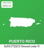 180x195 Free Art Print Of Puerto R Island, Administrative Districts