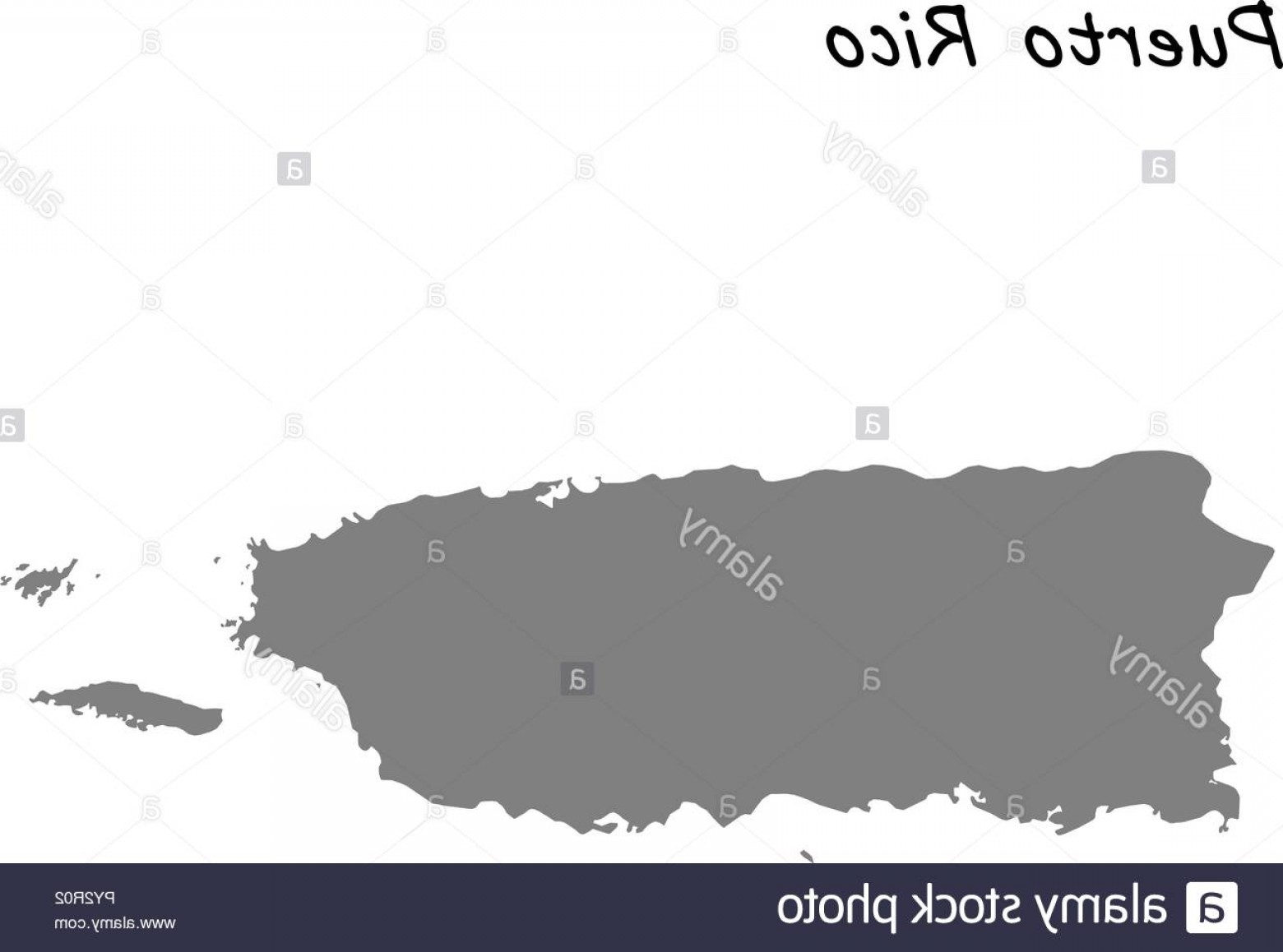 1560x1158 Puerto Rico Map Vector Lamaison