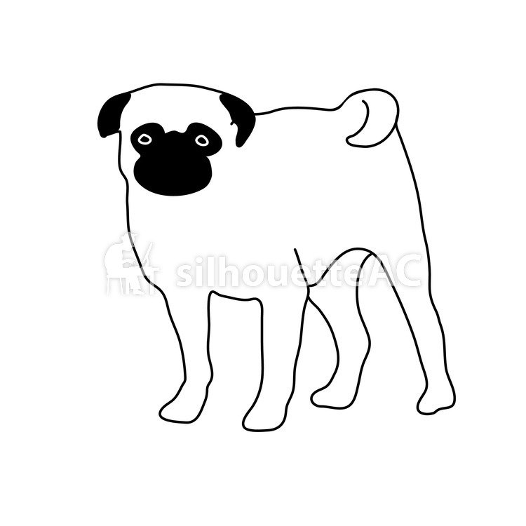750x750 Free Silhouette Vector Dog An Illustration