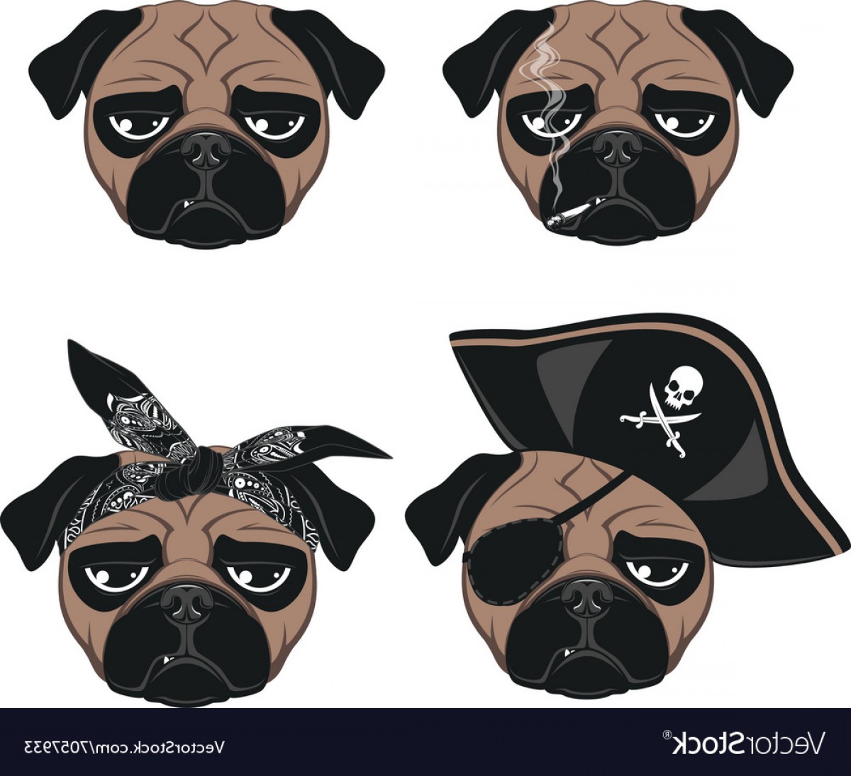 1200x1095 Vectors Funny Pug Catchsplace
