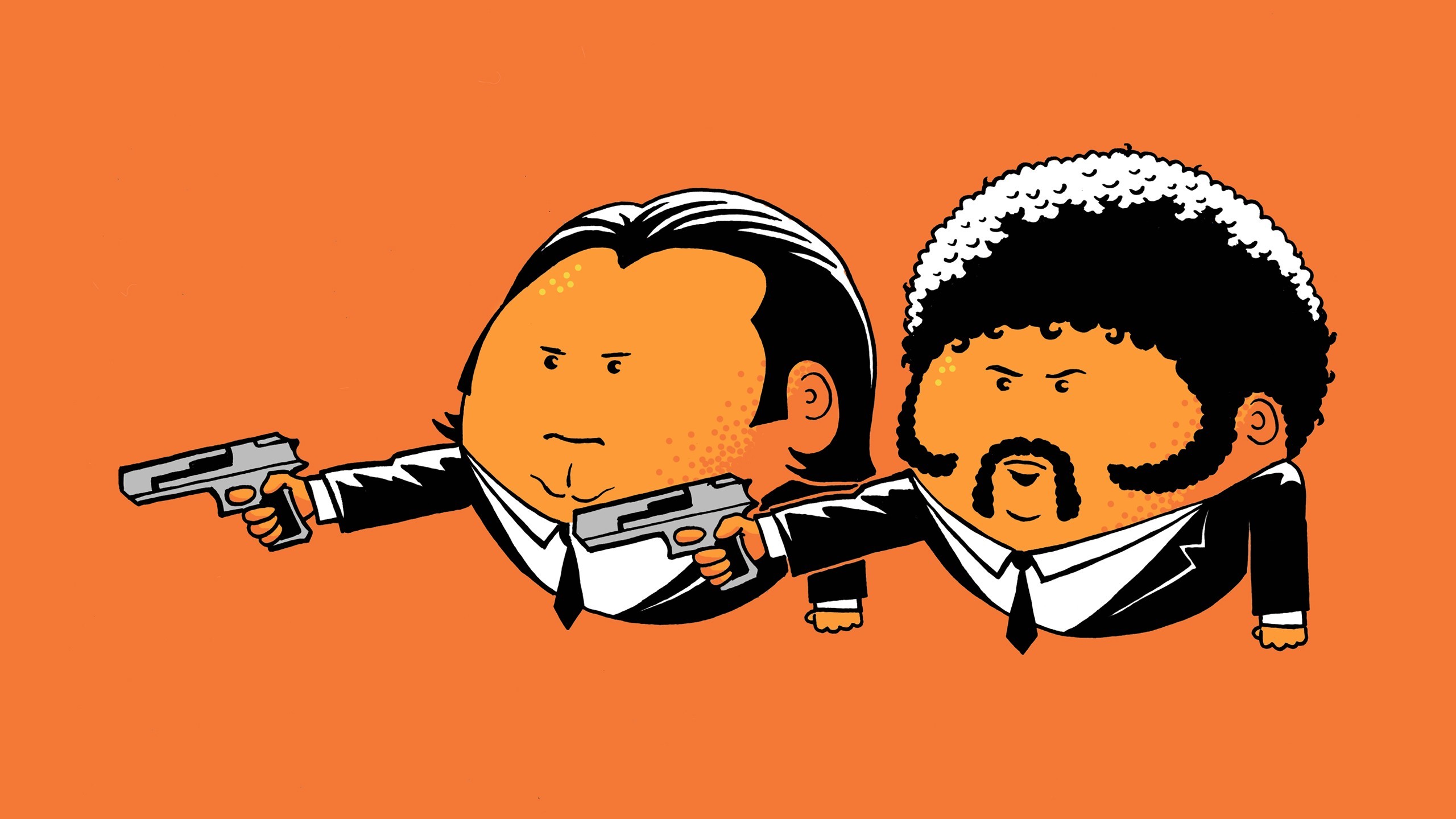Pulp Fiction, John Travolta, Vincent Vega, Samuel L 2560x1440 Pulp Fiction, John Travolta, Vincent Vega, Samuel L