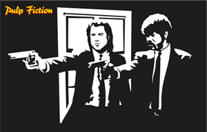 Pulp Fiction Logo Vector 300x192 Pulp Fiction Logo Vector
