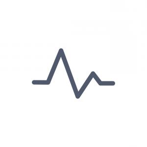 300x300 Heart Beat Monitor Pulse Line Art Icon For Vector Hoodamathrun