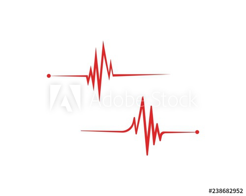 500x400 Art Design Health Medical Heartbeat Pulse Vector Template