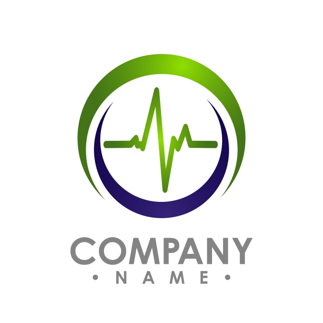 640x640 Color Shade Illustration Of Circle Pulse Vector Icon Design