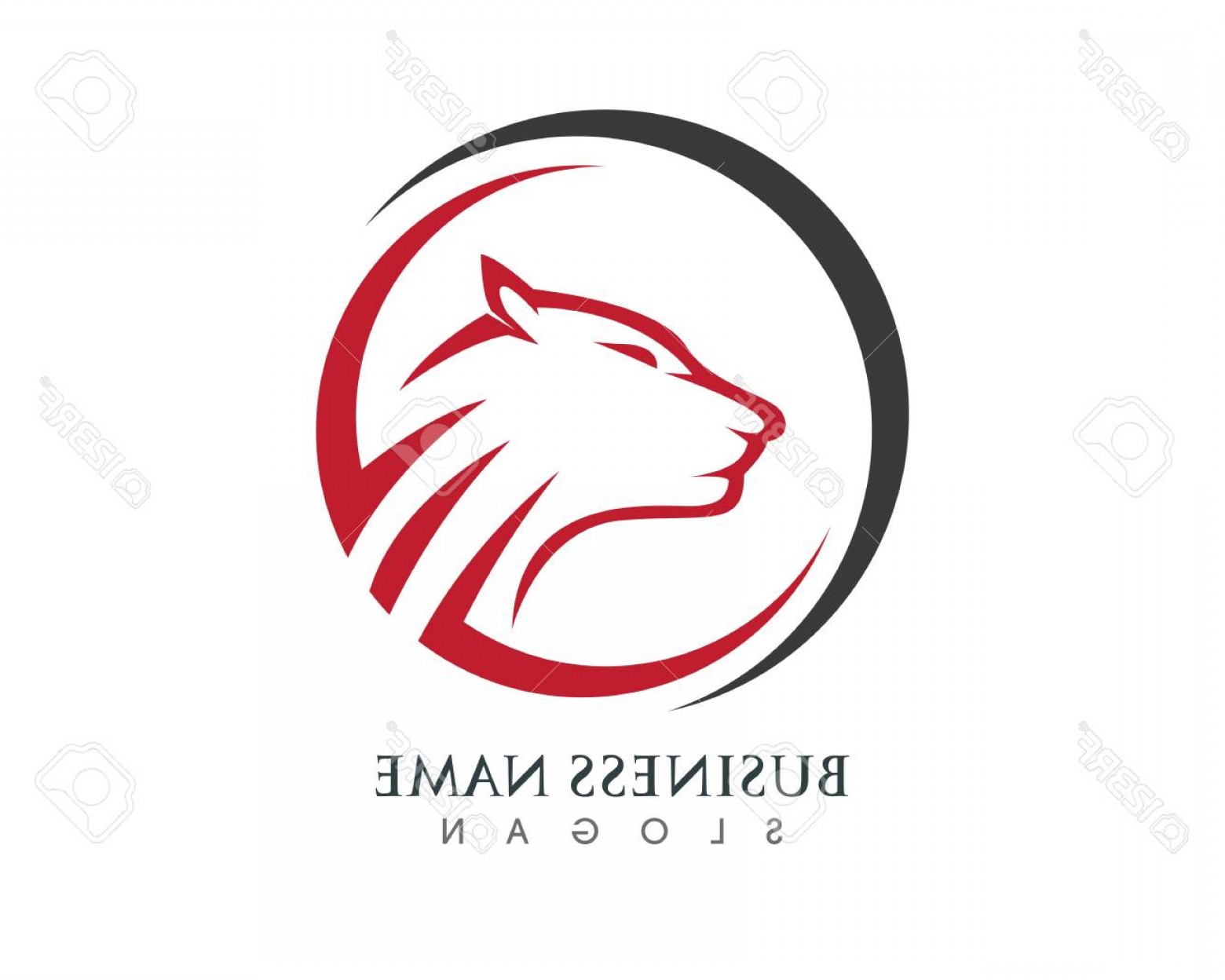 1560x1248 Photostock Vector Puma Logo Design Vector Template Negative Space